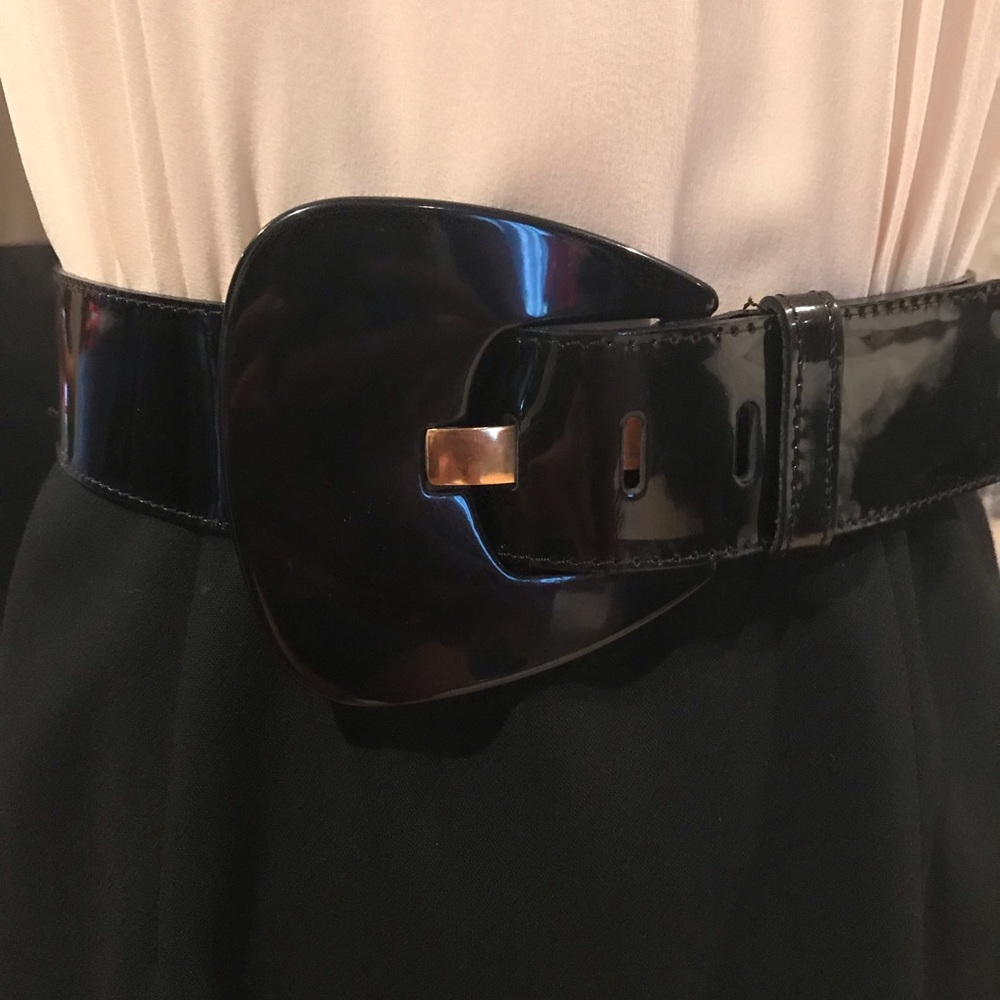 Michael Kors black & cream wool-blend dress, 6 EUC - Picture 4 of 9